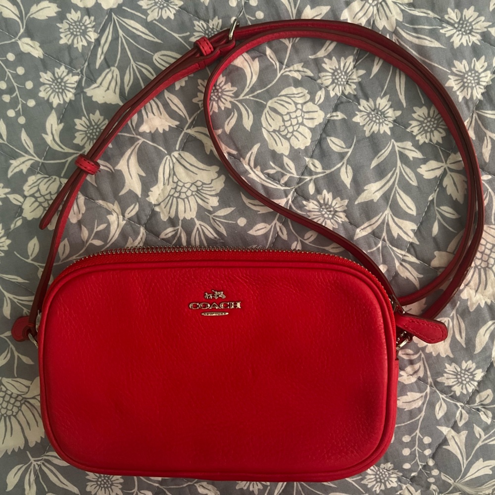 Red Coach Purse